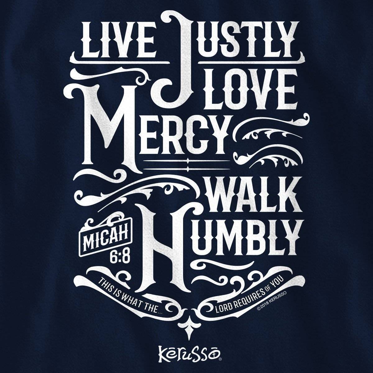 Live Justly Love Mercy