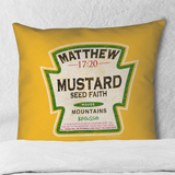 Kerusso Mustard Square Pillow
