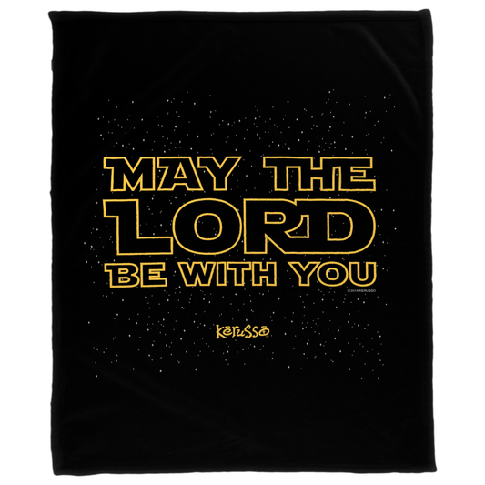 Kerusso May The Lord Plush Fleece Blanket
