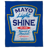 Kerusso Mayo Light Shine Plush Fleece Blanket