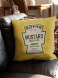 Kerusso Mustard Square Pillow