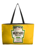 Kerusso Mustard Weekender Tote Bag