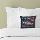 HOLD FAST Reagan Freedom Square Pillow