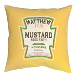 Kerusso Mustard Square Pillow
