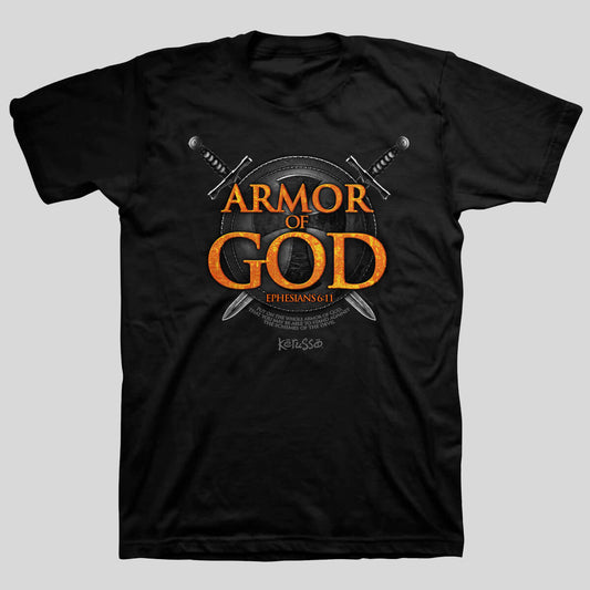 Kerusso Christian T-Shirt Armor of God
