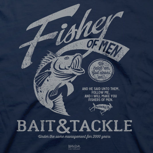 Kerusso Mens T-Shirt Fisher Of Men