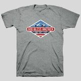 Kerusso Christian T-Shirt God Bless America