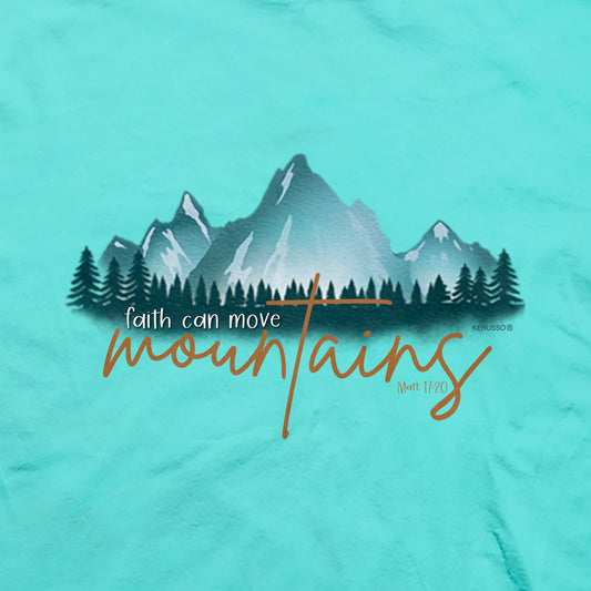 Kerusso Womens T-Shirt Move Mountains