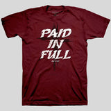 Kerusso Christian T-Shirt Paid In Full Cross