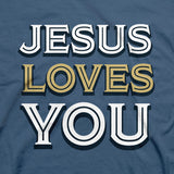 Kerusso Christian T-Shirt Jesus Loves You