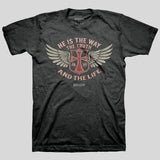 Kerusso Christian T-Shirt Wings John 14:6