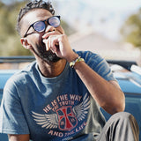 Kerusso Christian T-Shirt Wings John 14:6