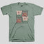Kerusso Womens T-Shirt Wildflowers