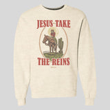 Kerusso Womens Sweatshirt Jesus Take The Reins