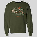 Kerusso Mens Sweatshirt Cast Your Cares