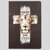 Kerusso Mens Paperback Journal Lion Cross