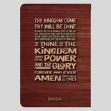 Kerusso Mens Paperback Journal Lords Prayer