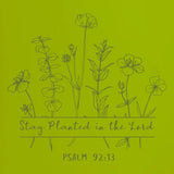 Kerusso Womens Leather Journal Stay Planted