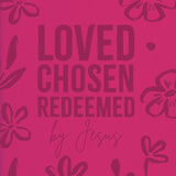 Kerusso Womens Leather Journal Loved Chosen