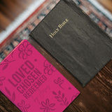 Kerusso Womens Leather Journal Loved Chosen