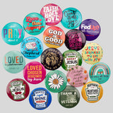 20 Pc Kerusso 1.5" Button Assortment (2025)