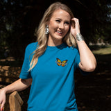 Cherished Girl Womens T-Shirt Butterfly Transformation
