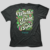 Cherished Girl Womens T-Shirt Walk By Faith