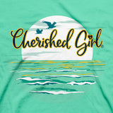Cherished Girl Womens T-Shirt Be Still Know That I Am God