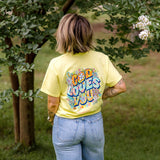 Cherished Girl Womens T-Shirt God Loves You