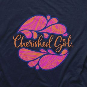 Cherished Girl Womens T-Shirt Groovy