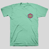 Cherished Girl Womens T-Shirt Blessed Is She Who Has Believed