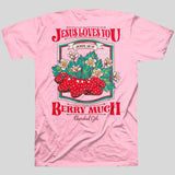 Cherished Girl Womens T-Shirt Berry Much