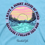 Cherished Girl Womens T-Shirt Sunny