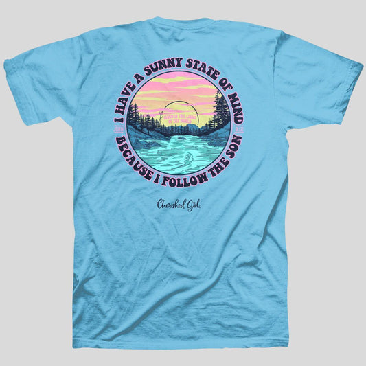 Cherished Girl Womens T-Shirt Sunny