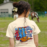 Cherished Girl Womens T-Shirt Boots