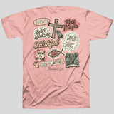 Cherished Girl Womens T-Shirt Stickers