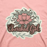Cherished Girl Womens T-Shirt Stickers