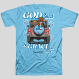 Cherished Girl Womens T-Shirt God Shed His Grace