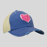 Cherished Girl Womens Cap Jesus Loves Me Heart