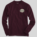 Cherished Girl Womens Long Sleeve T-Shirt Turquoise Cross