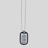 Faith Gear Dogtag Necklace Armor Of God