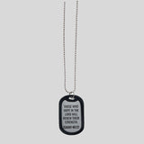 Faith Gear Dogtag Necklace Wings