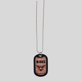 Faith Gear Dogtag Necklace Wings