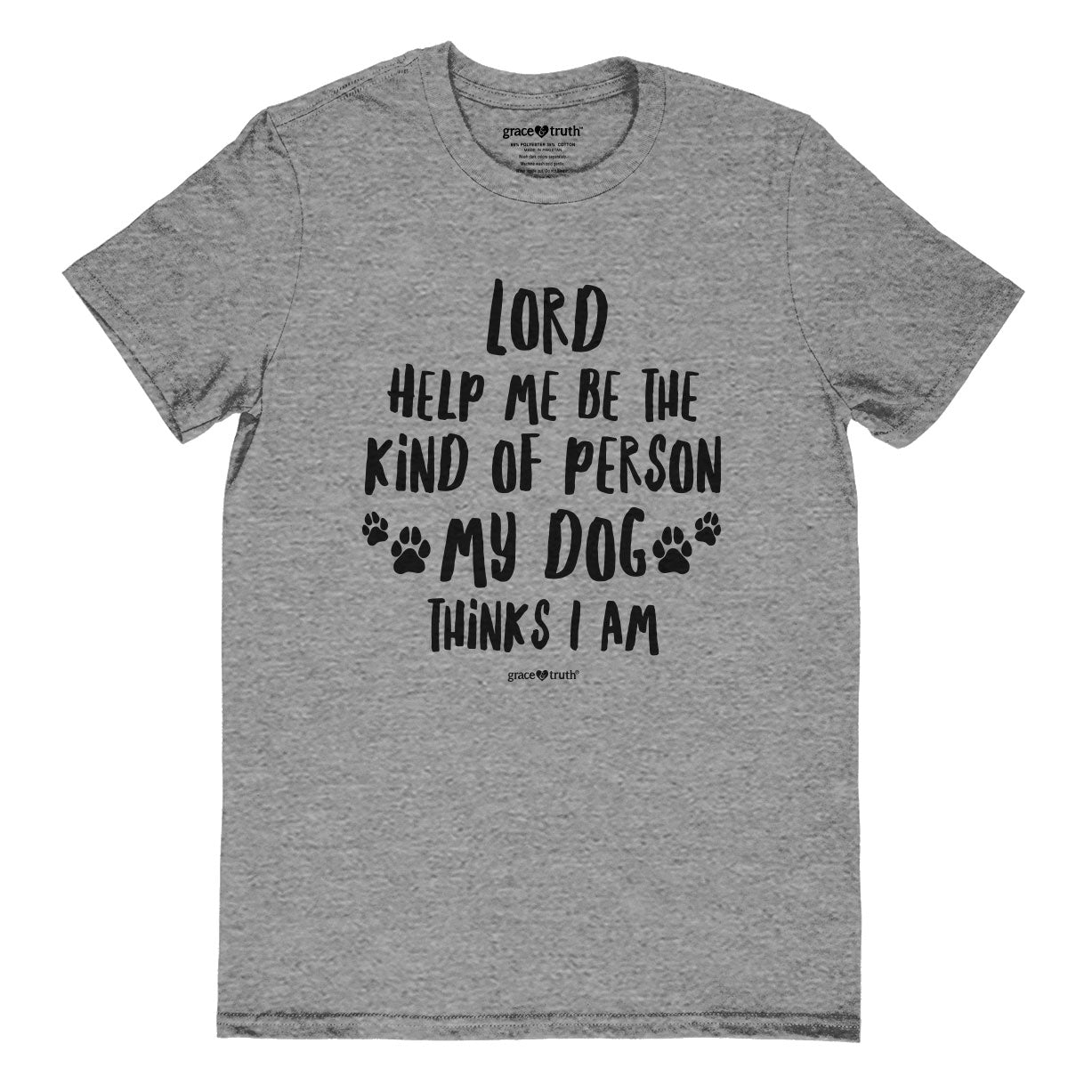 grace & truth Womens T-Shirt My Dog