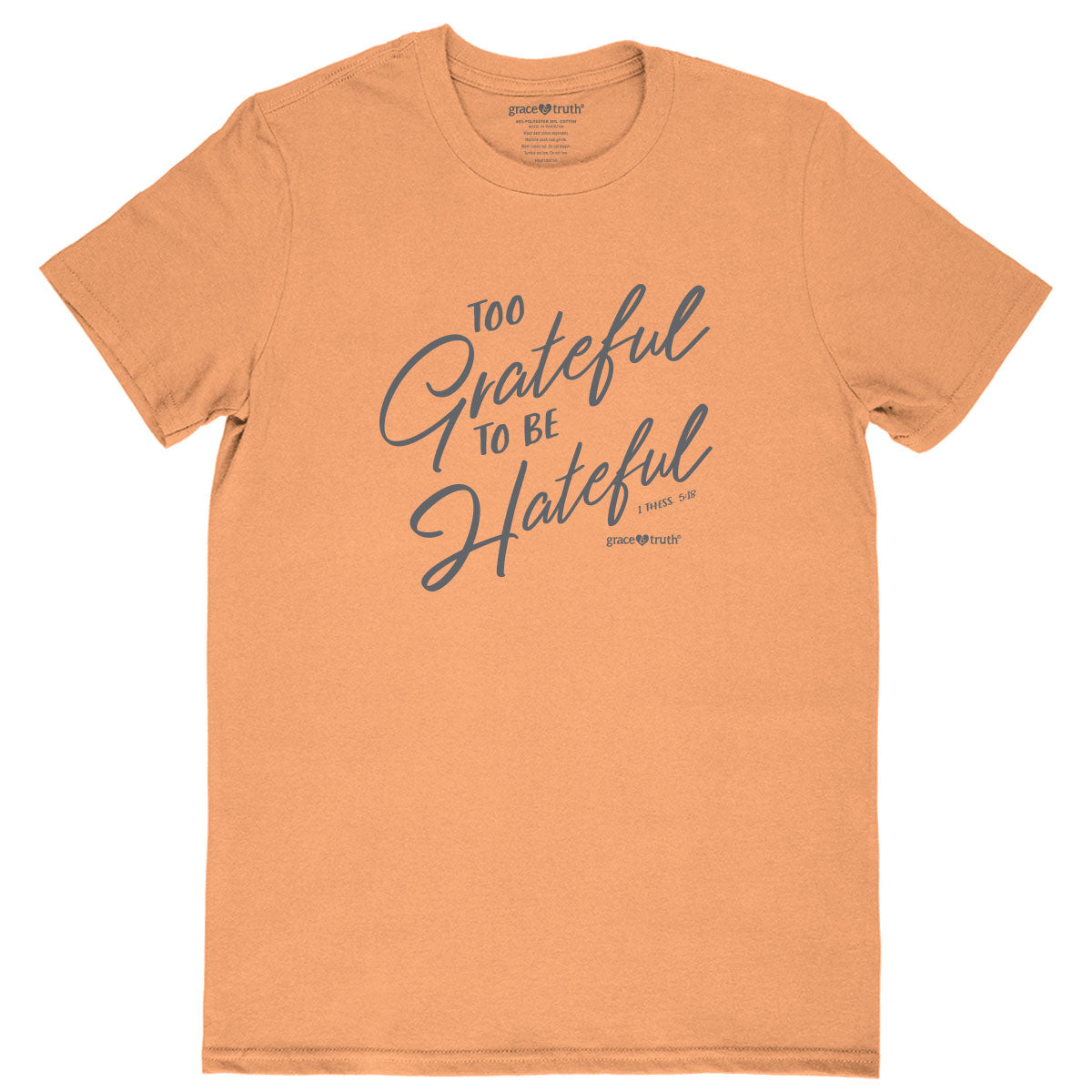 grace & truth Womens T-Shirt Grateful