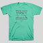 grace & truth Womens T-Shirt Hanging On By A Thread