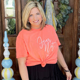 grace & truth Womens T-Shirt Fear Not