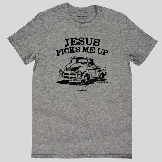 grace & truth Womens T-Shirt Jesus Picks Me