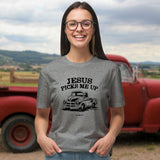 grace & truth Womens T-Shirt Jesus Picks Me