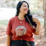grace & truth Womens T-Shirt Wanderer Guided By Faith